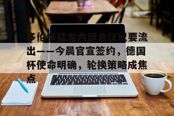 爱游戏-多伦多猛龙内部会议纪要流出——今晨官宣签约，德国杯使命明确，轮换策略成焦点的简单介绍